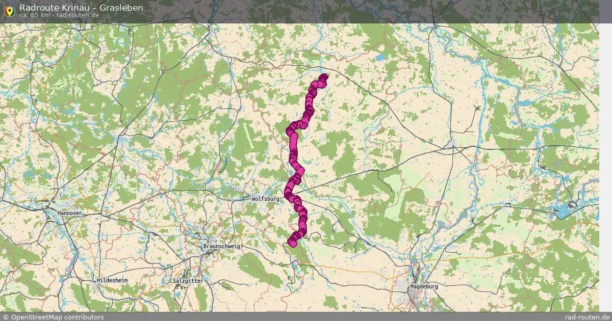 Radtour Krinau – Grasleben