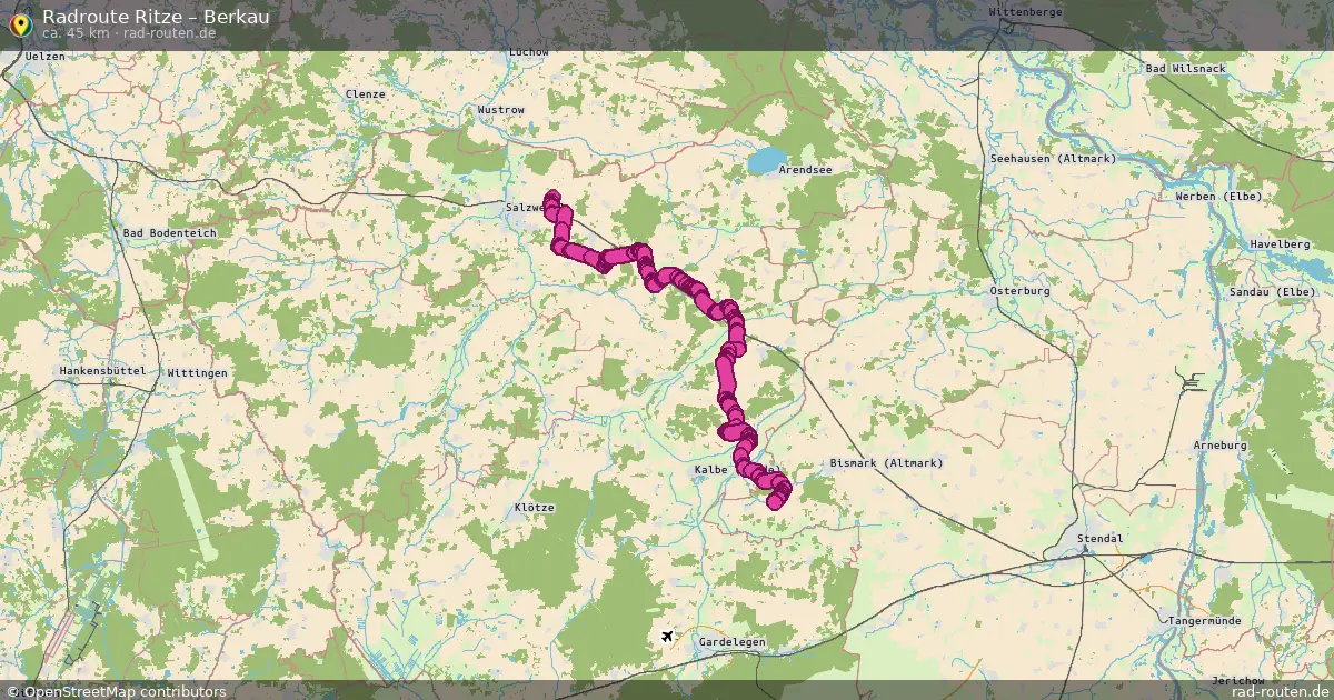 Radtour Ritze – Berkau