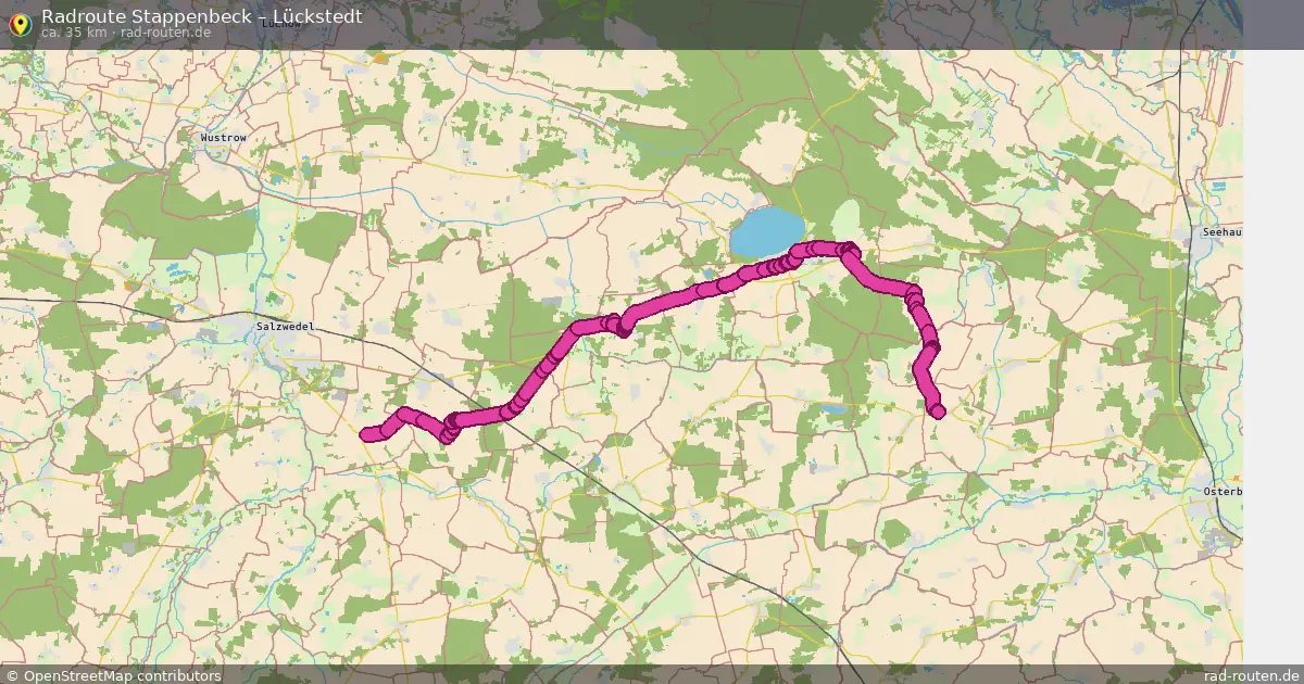 Radtour Stappenbeck – Lückstedt