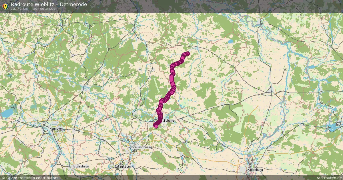 Radtour Wieblitz – Detmerode