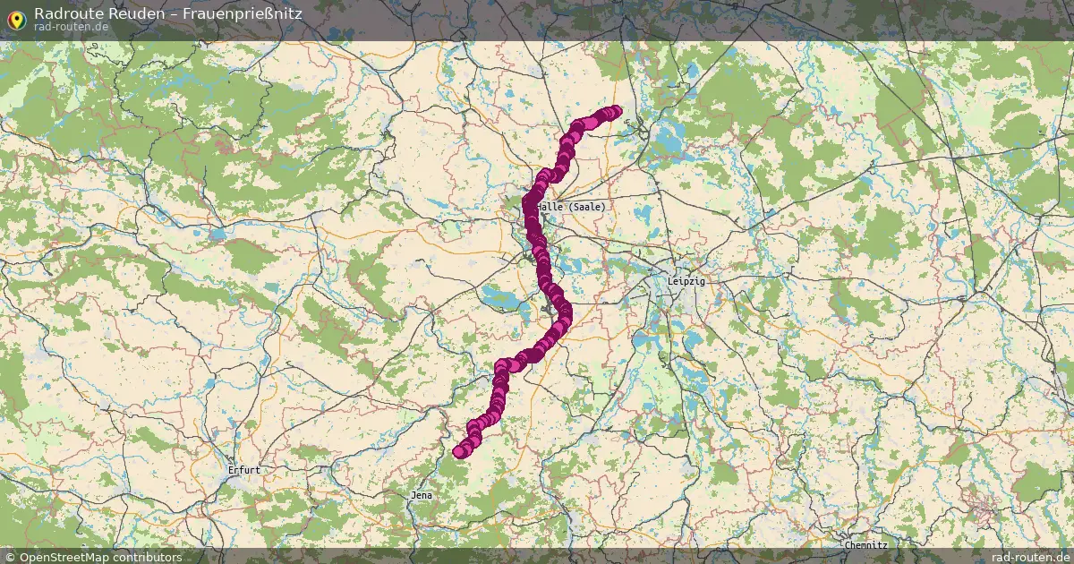 Radtour Reuden – Frauenprießnitz