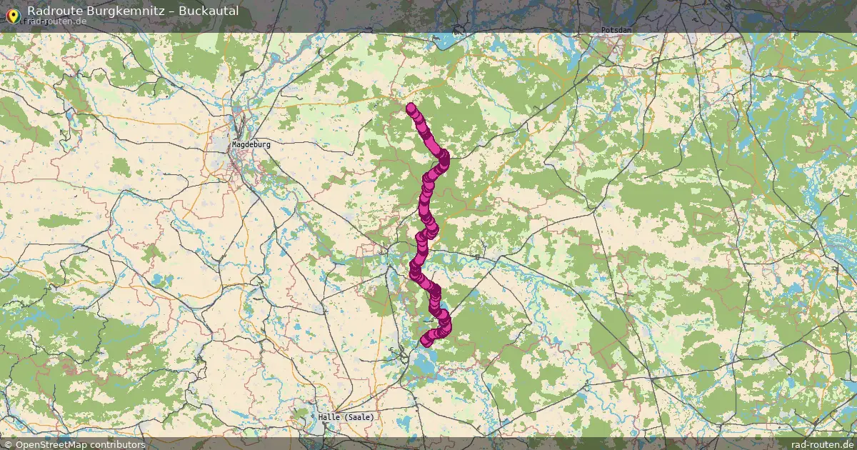 Radtour Burgkemnitz – Buckautal