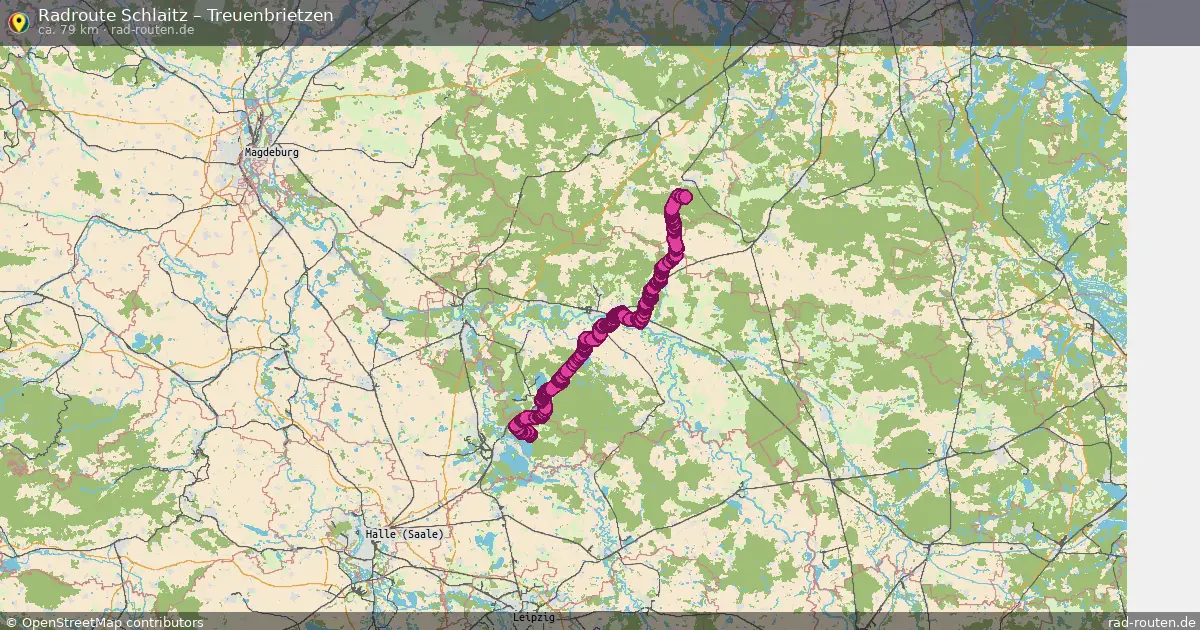 Radtour Schlaitz – Treuenbrietzen