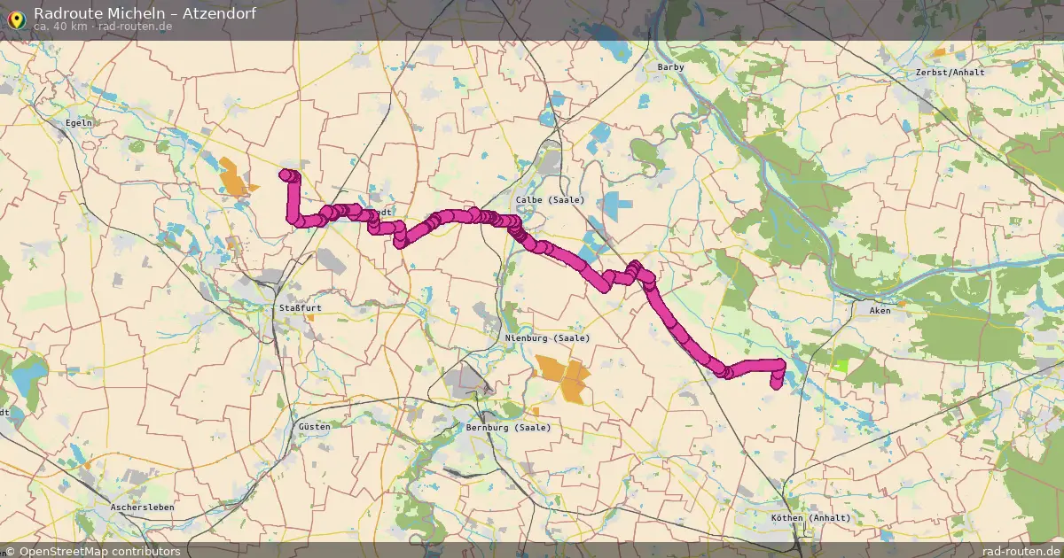 Radtour Micheln – Atzendorf