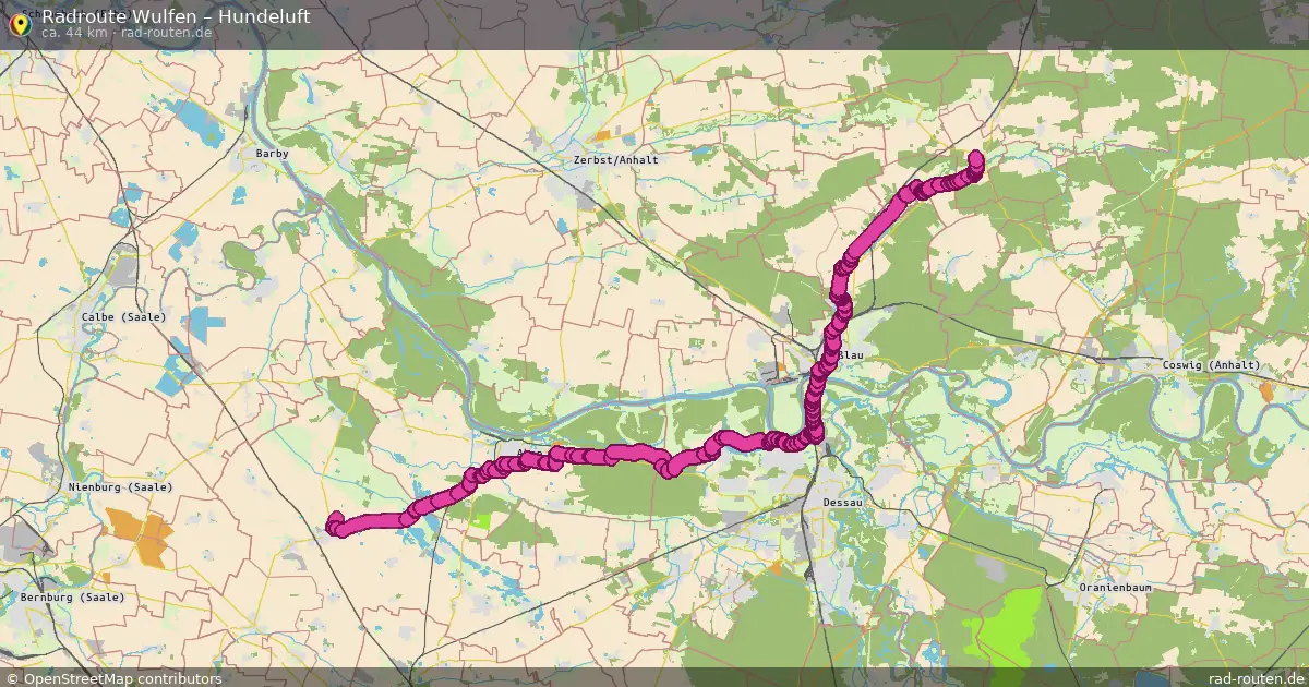 Radtour Wulfen – Hundeluft
