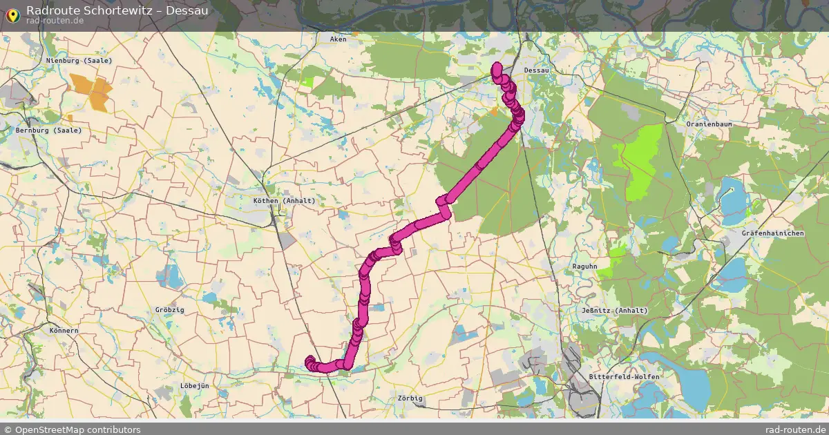 Radtour Schortewitz – Dessau