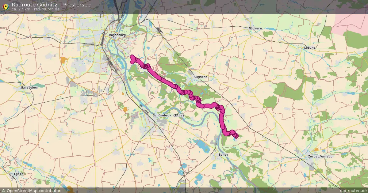 Radtour Gödnitz – Prestersee