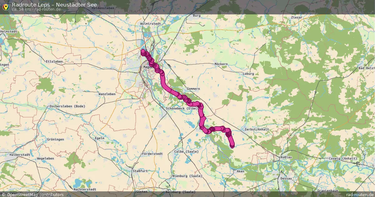 Radtour Leps – Neustädter See