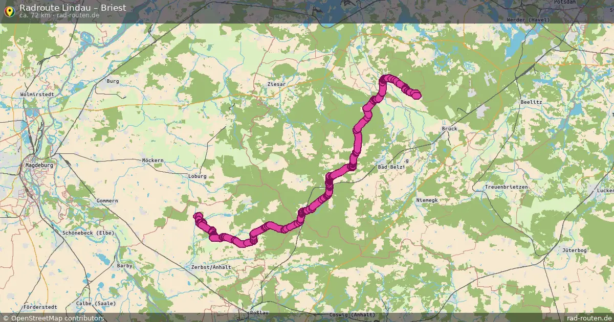 Radtour Lindau – Briest