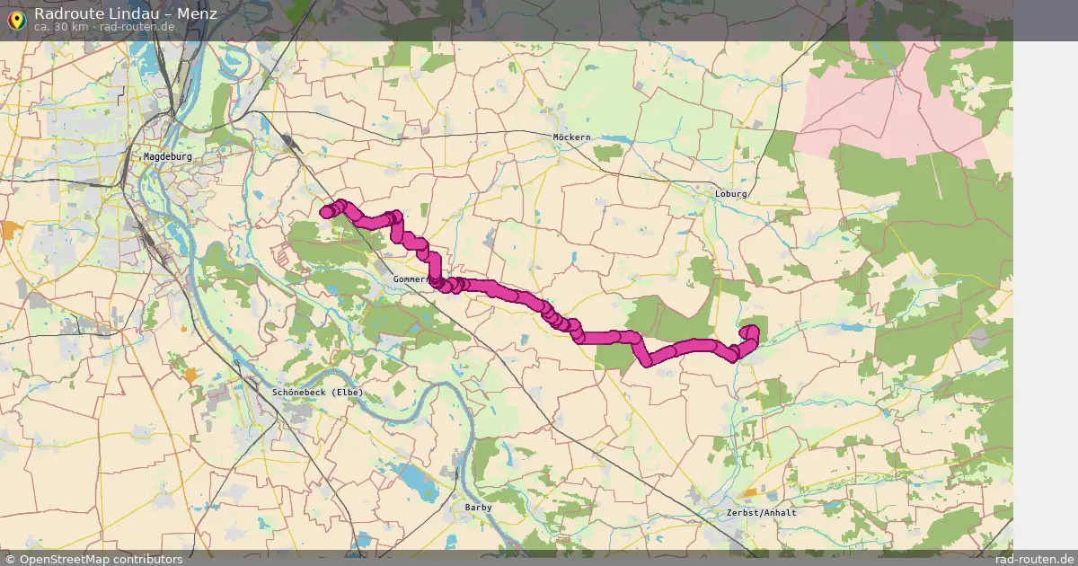 Radtour Lindau – Menz
