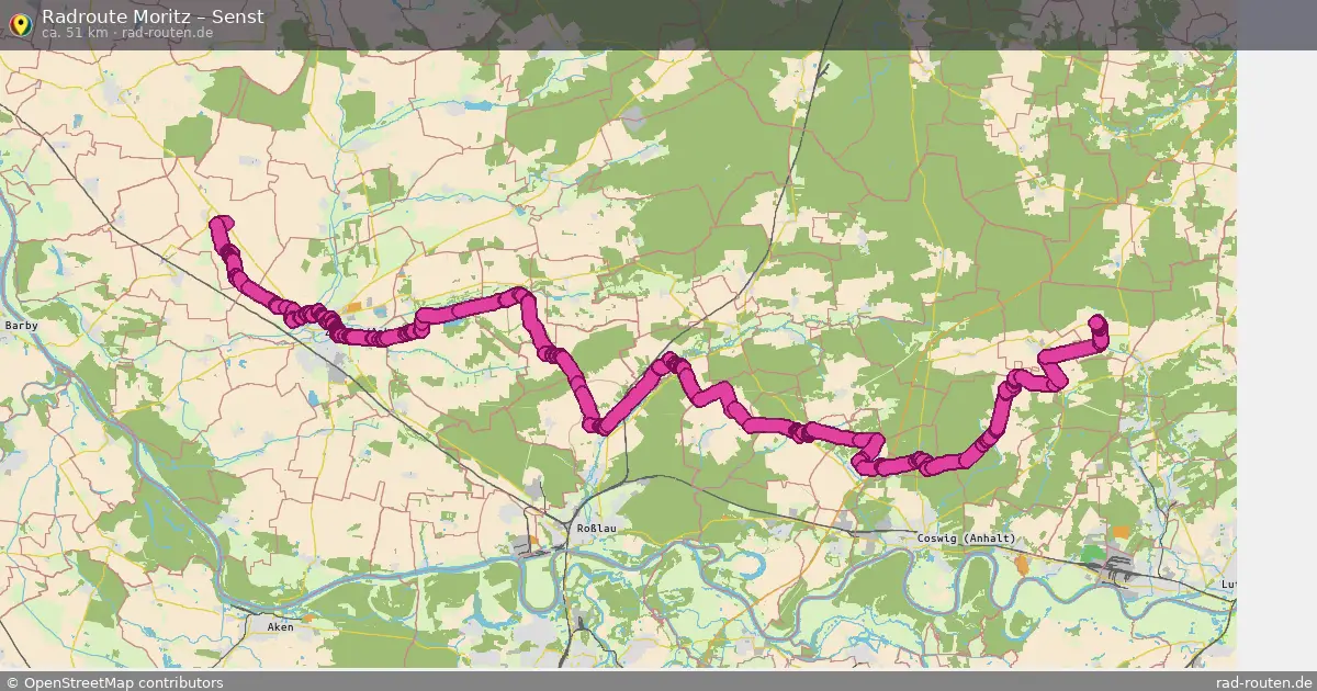 Radtour Moritz – Senst