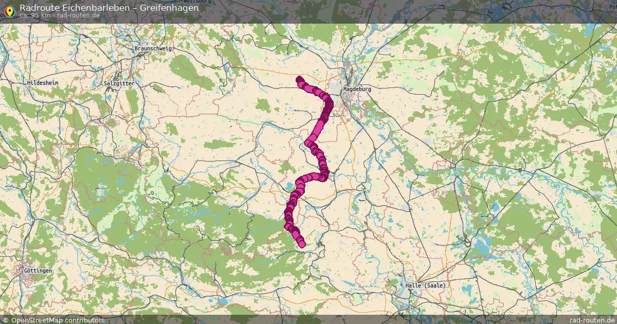 Fahrradroute Eichenbarleben – Greifenhagen