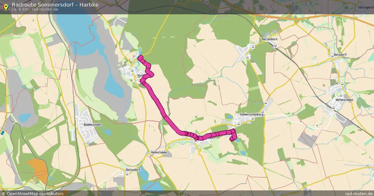 Radtour Sommersdorf – Harbke