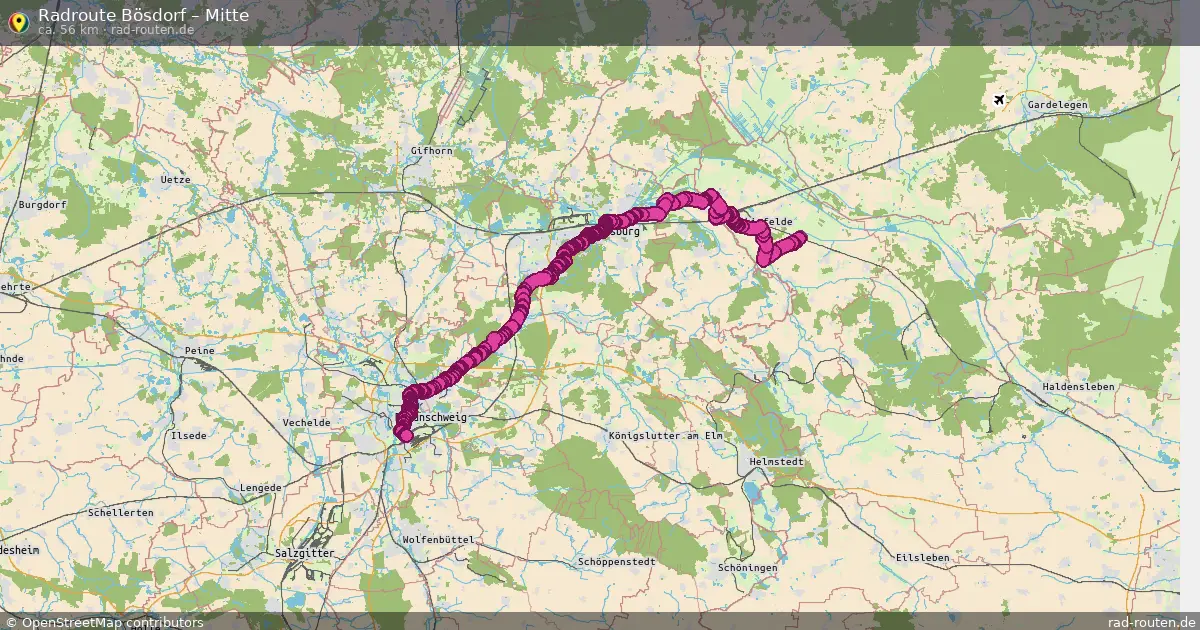Radtour Bösdorf – Mitte