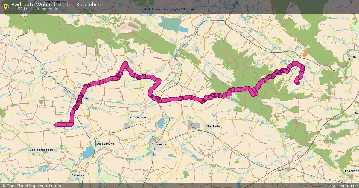 Radtour Wohlmirstedt – Kutzleben