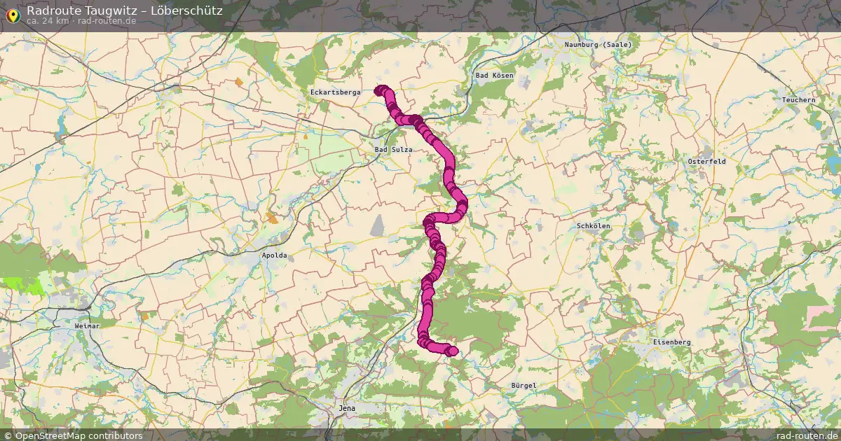 Radtour Taugwitz – Löberschütz