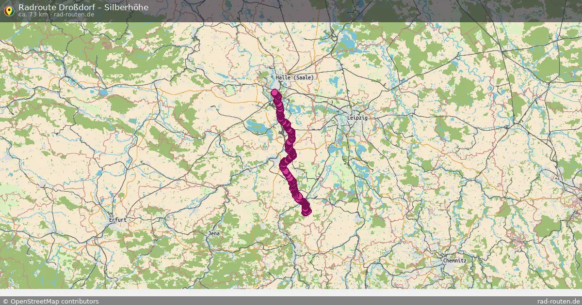Radtour Droßdorf – Silberhöhe