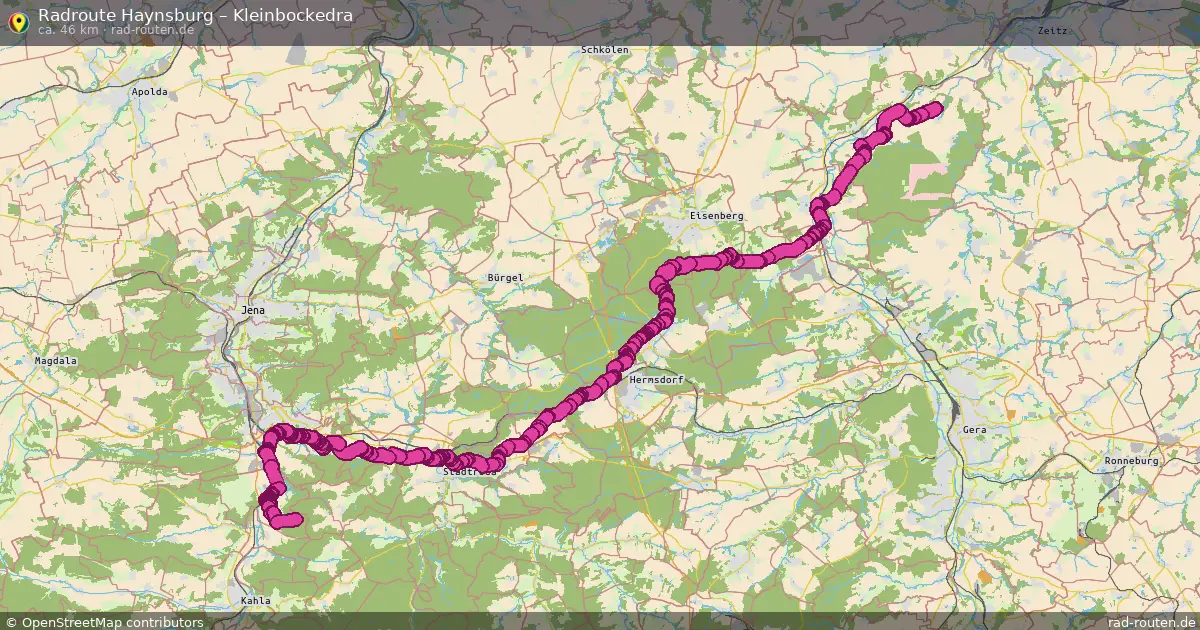 Radtour Haynsburg – Kleinbockedra