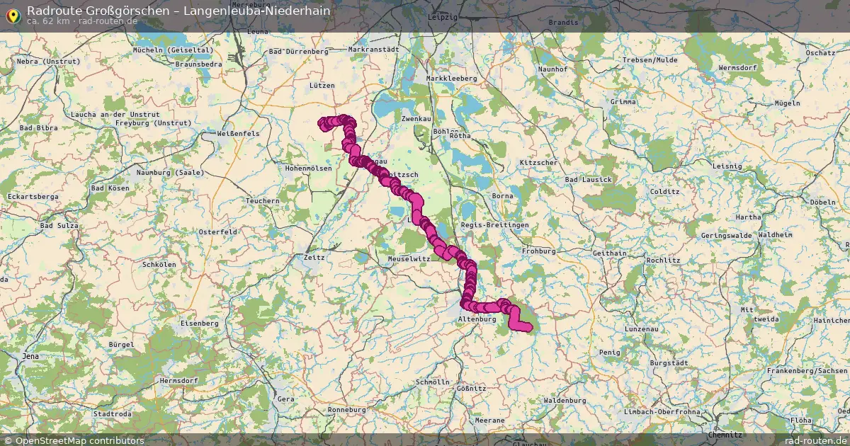 Radtour Großgörschen – Langenleuba-Niederhain