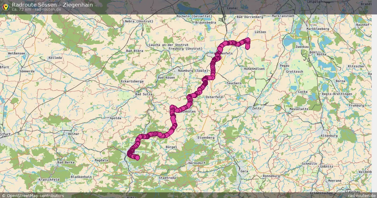 Radtour Sössen – Ziegenhain