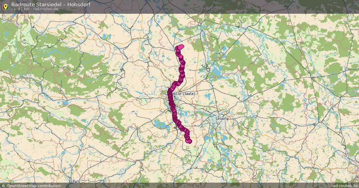 Radtour Starsiedel – Hohsdorf