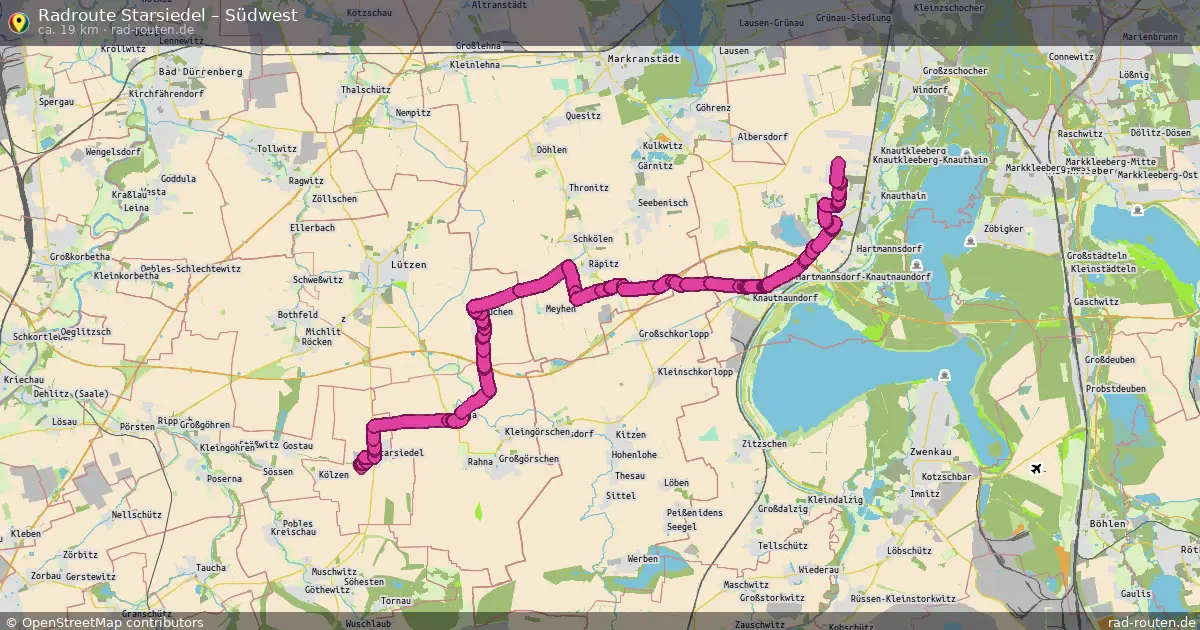 Radtour Starsiedel – Südwest