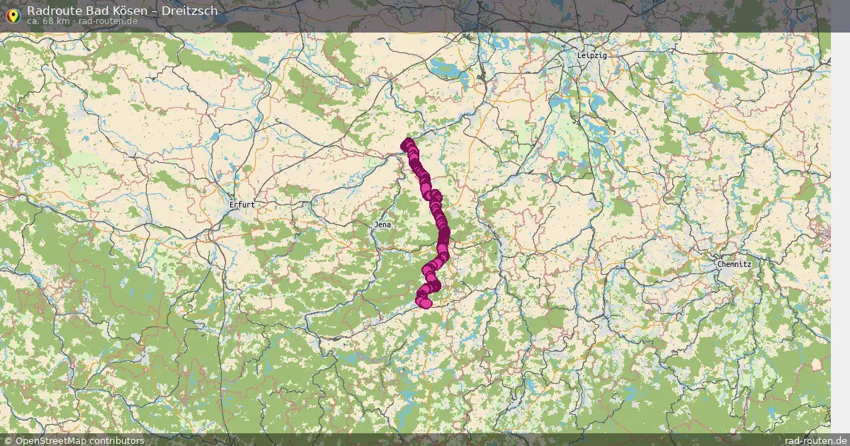 Radtour Bad Kösen – Dreitzsch