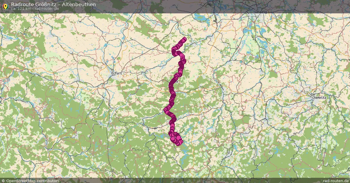 Radtour Größnitz – Altenbeuthen