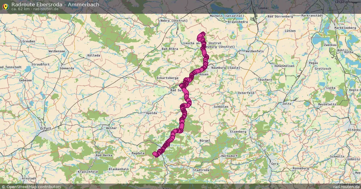 Radtour Ebersroda – Ammerbach
