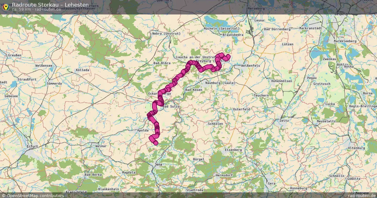 Radtour Storkau – Lehesten