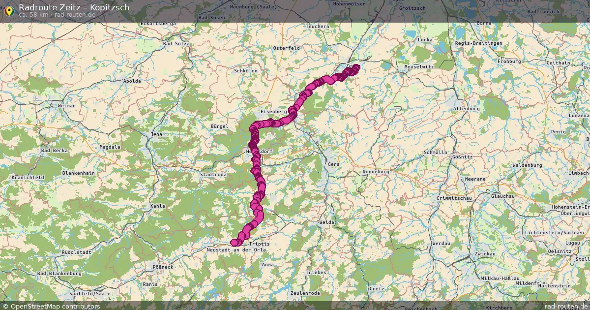 Radtour Zeitz – Kopitzsch