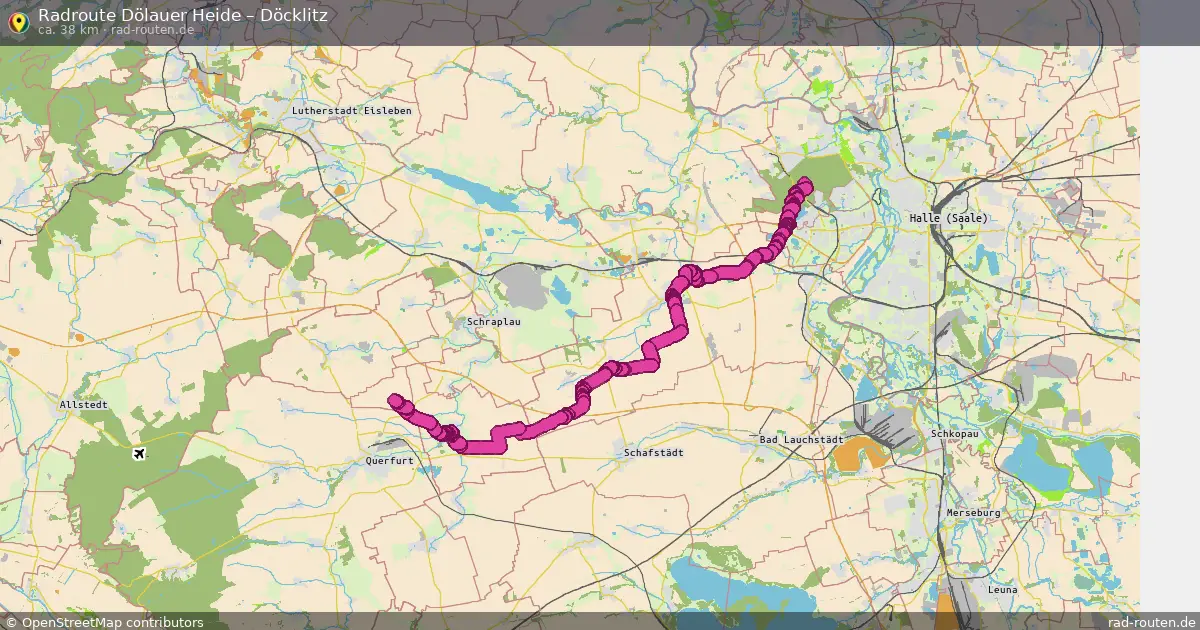 Radtour Dölauer Heide – Döcklitz