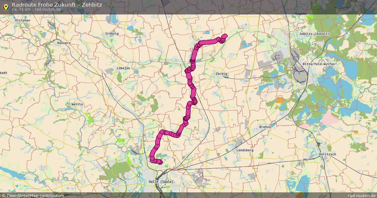 Radtour Frohe Zukunft – Zehbitz