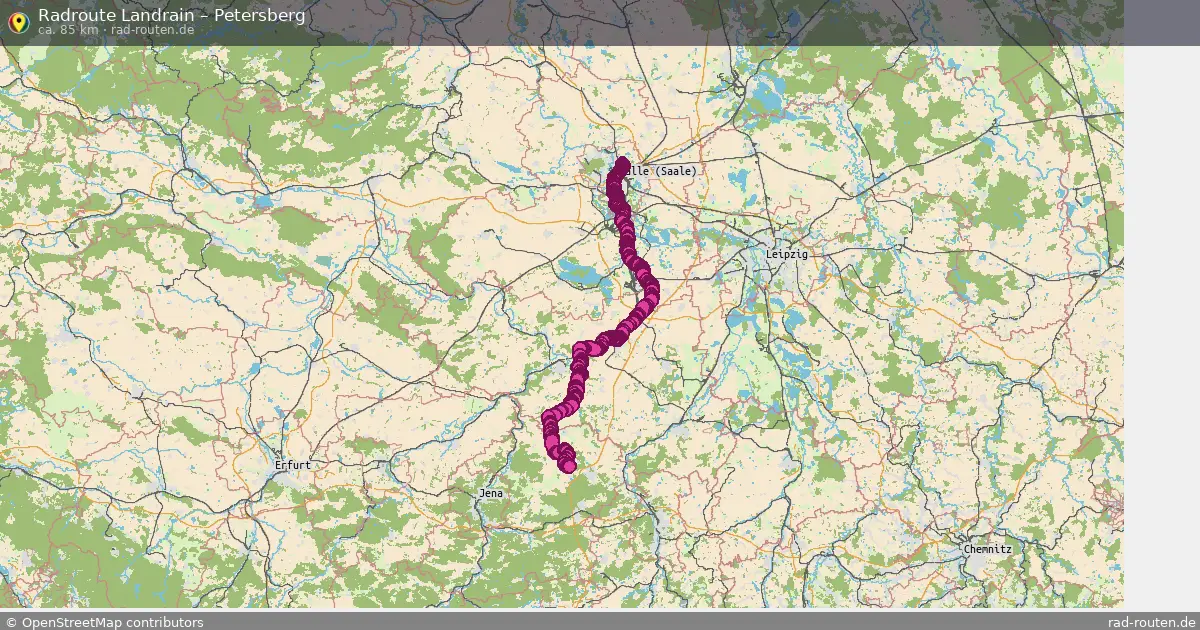 Radtour Landrain – Petersberg