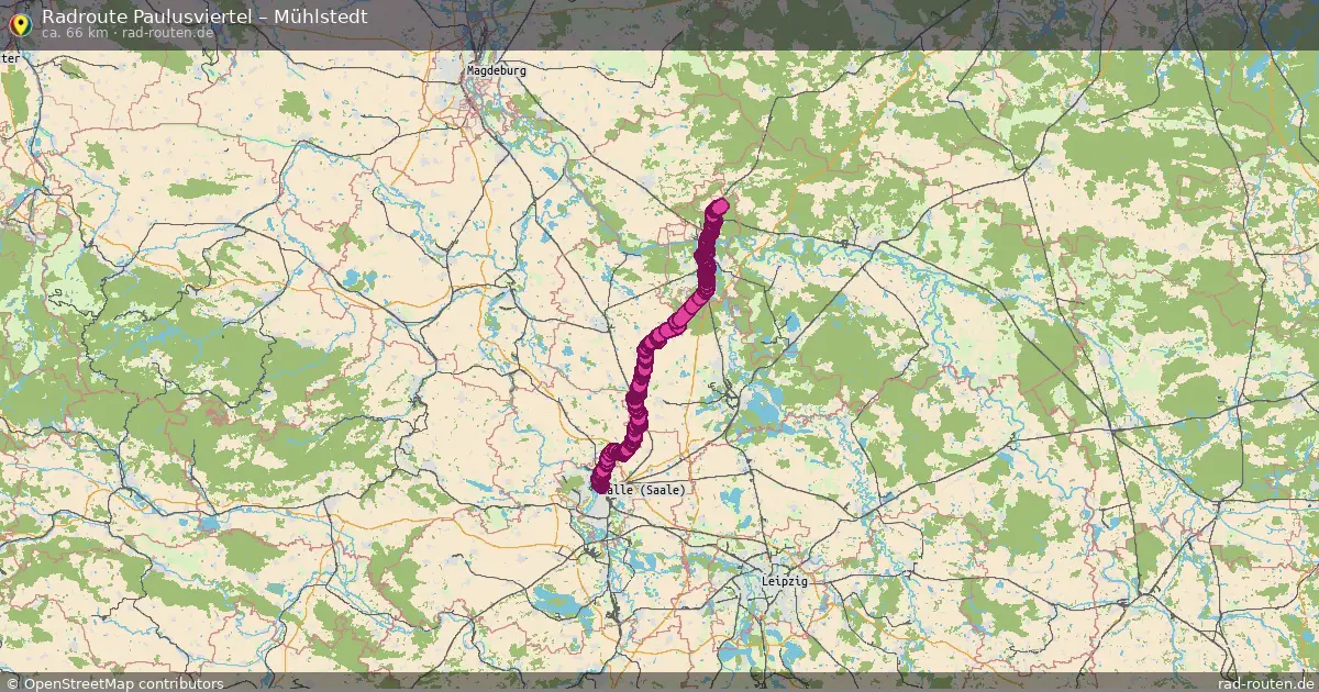 Radtour Paulusviertel – Mühlstedt