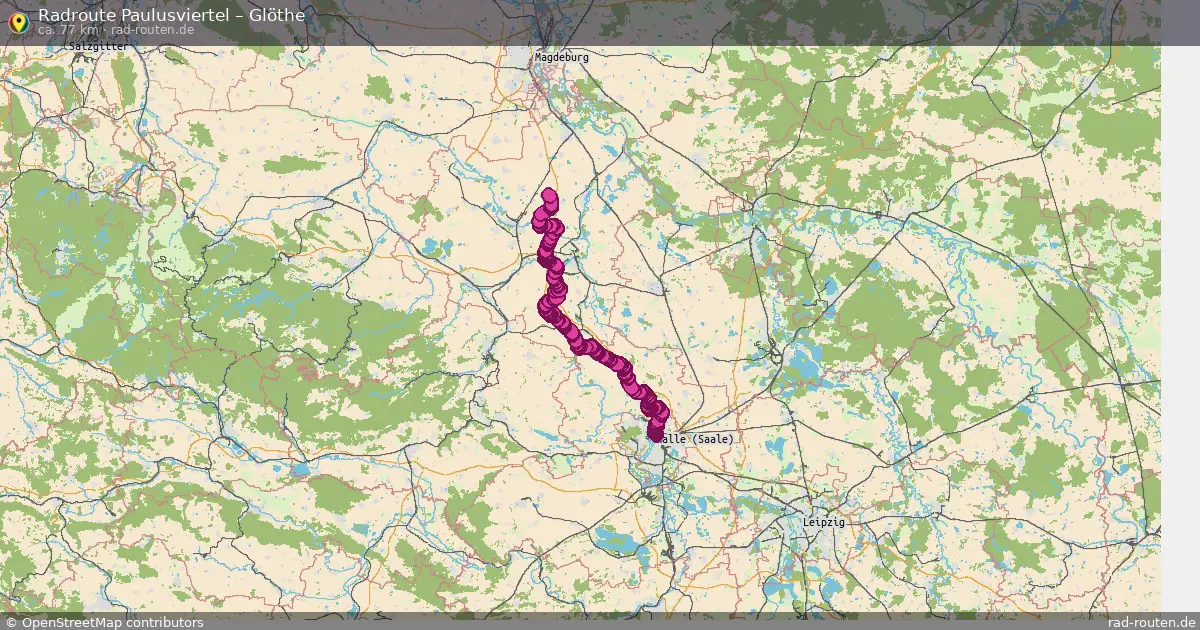 Radtour Paulusviertel – Glöthe