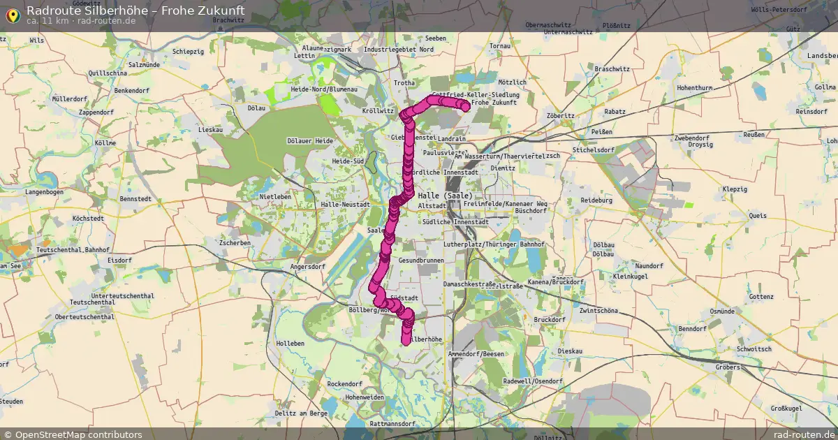 Radtour Silberhöhe – Frohe Zukunft