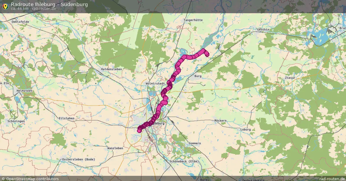 Radtour Ihleburg – Sudenburg