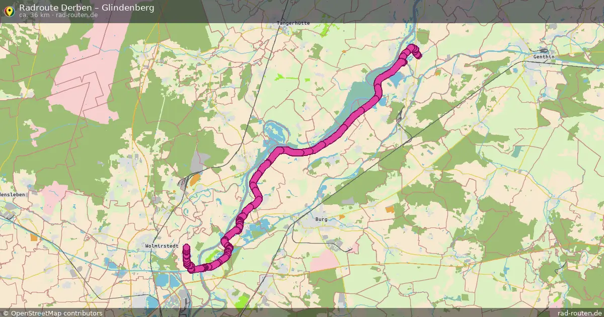 Radtour Derben – Glindenberg