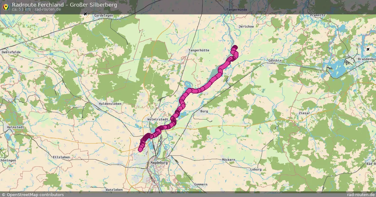 Radtour Ferchland – Großer Silberberg