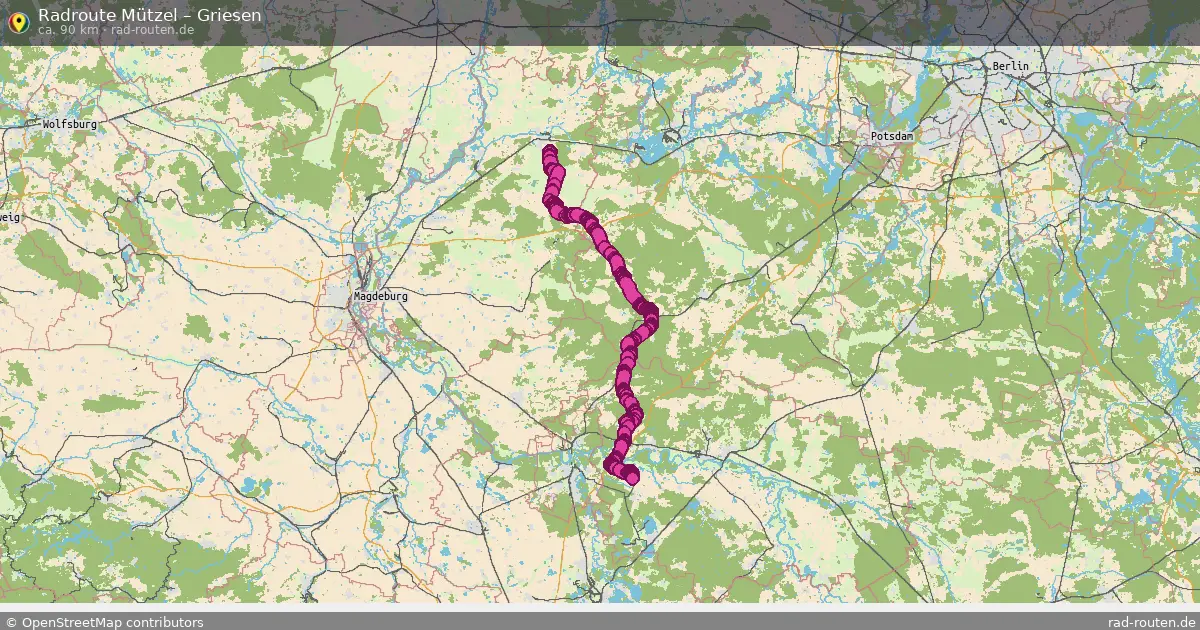 Radtour Mützel – Griesen