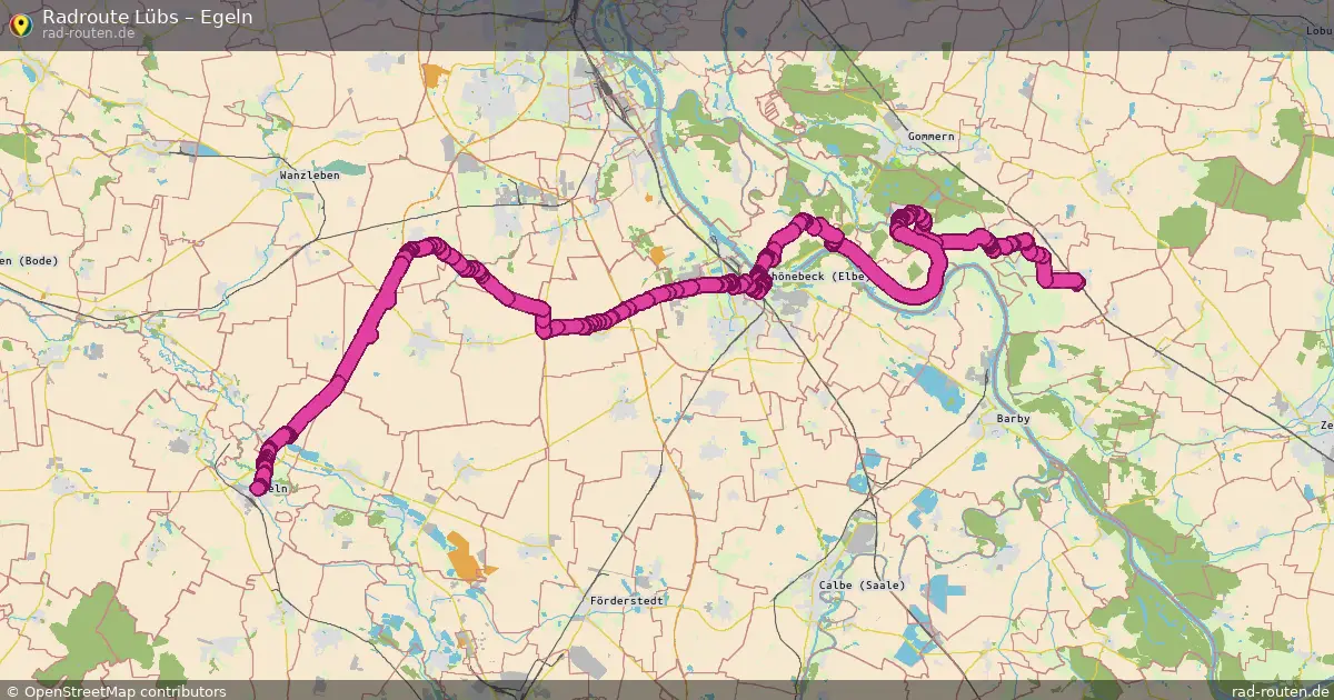 Radtour Lübs – Egeln