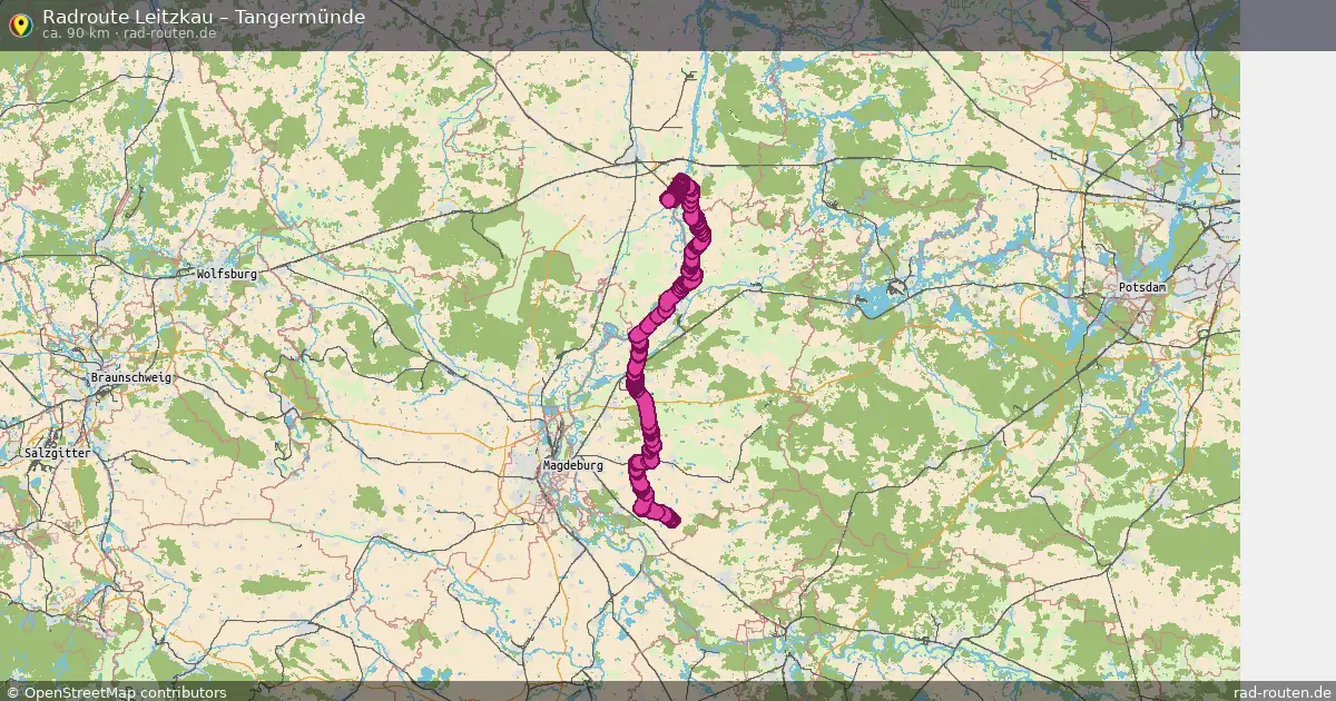 Radtour Leitzkau – Tangermünde