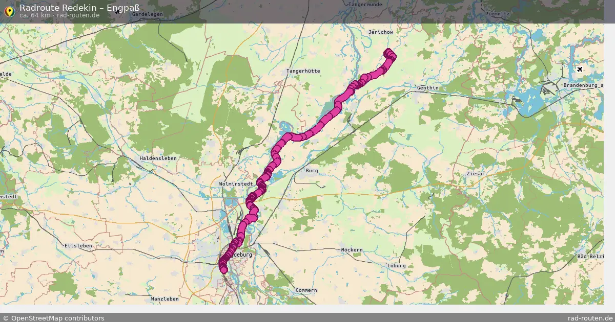 Radtour Redekin – Engpaß