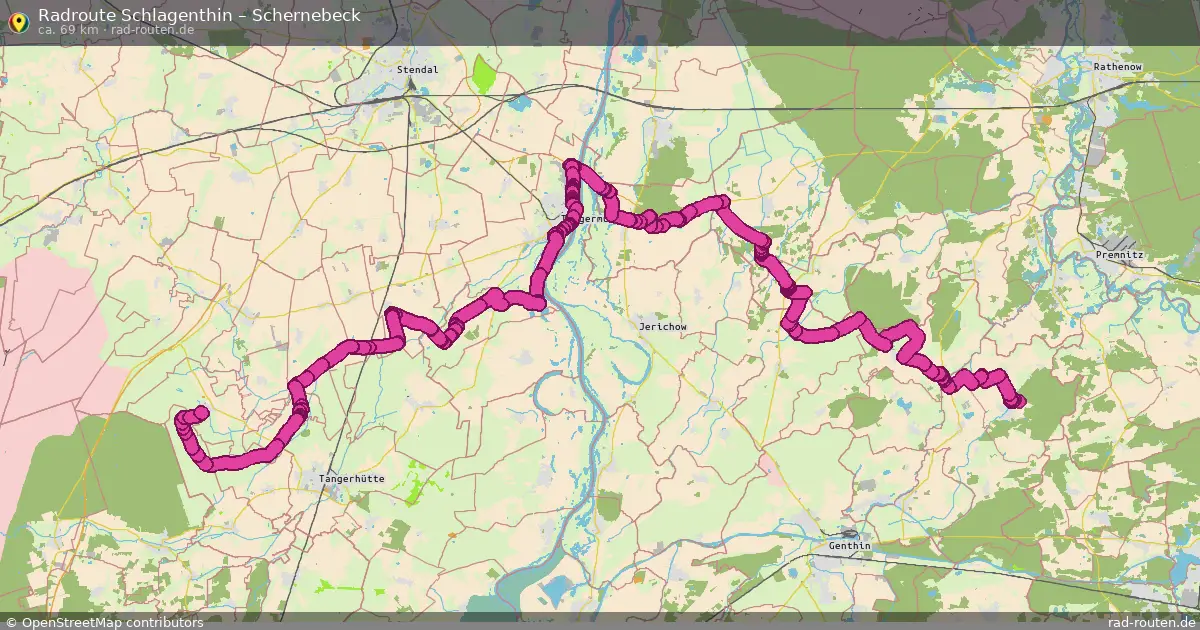 Radtour Schlagenthin – Schernebeck