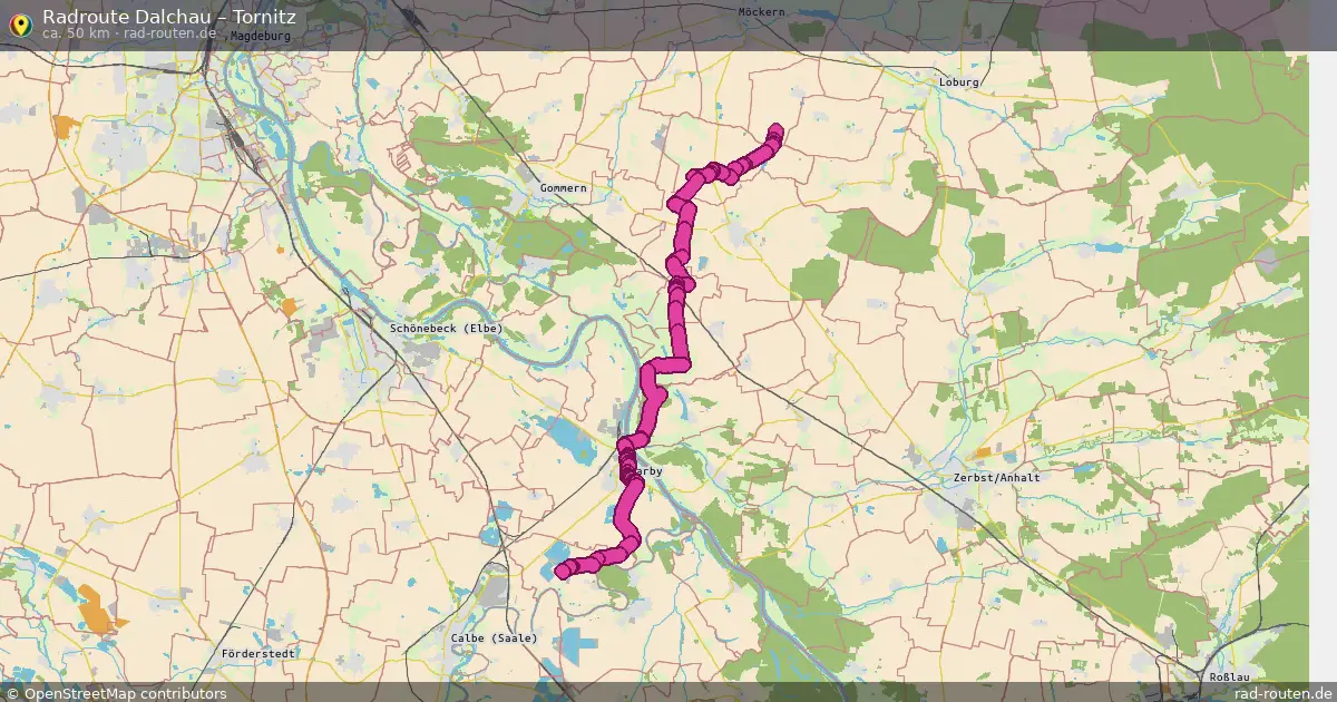 Radtour Dalchau – Tornitz