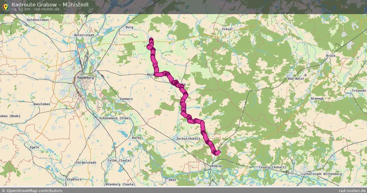 Radtour Grabow – Mühlstedt