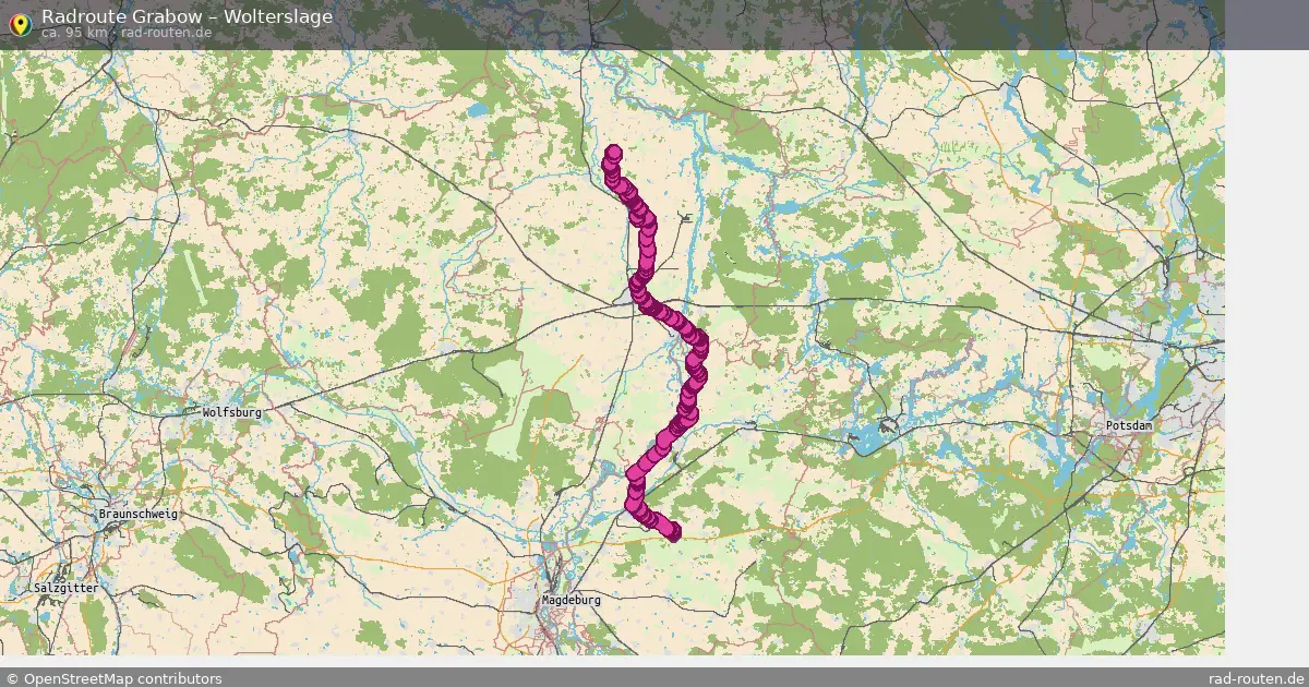 Radtour Grabow – Wolterslage