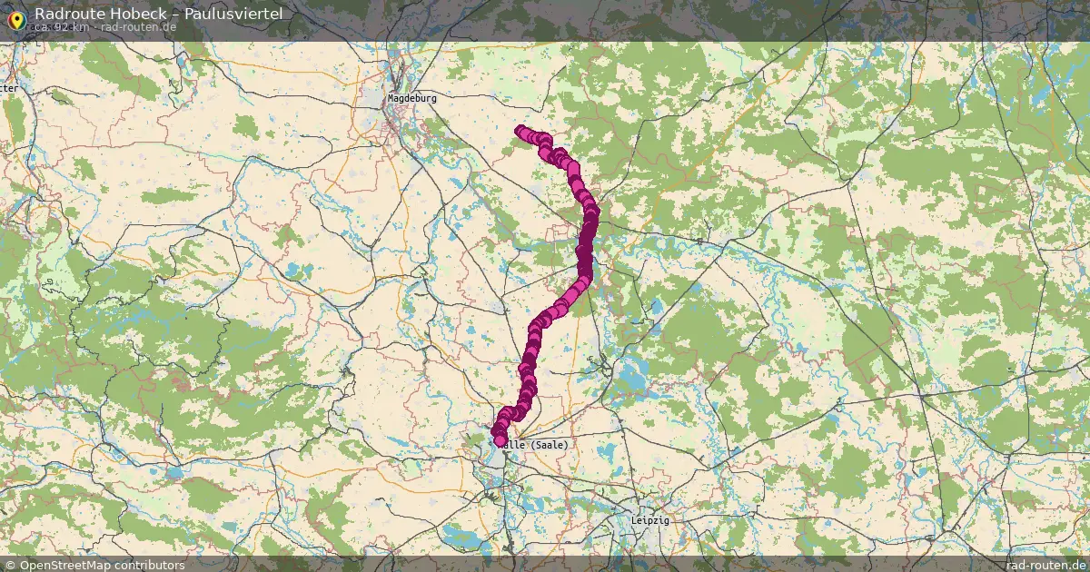 Radtour Hobeck – Paulusviertel