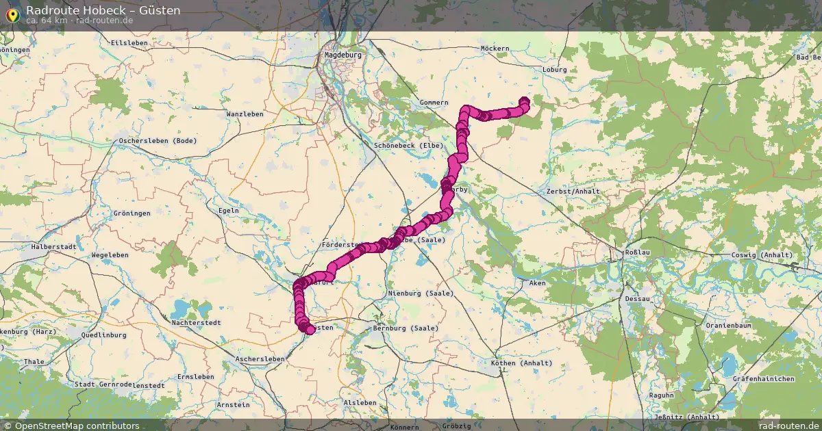 Radtour Hobeck – Güsten